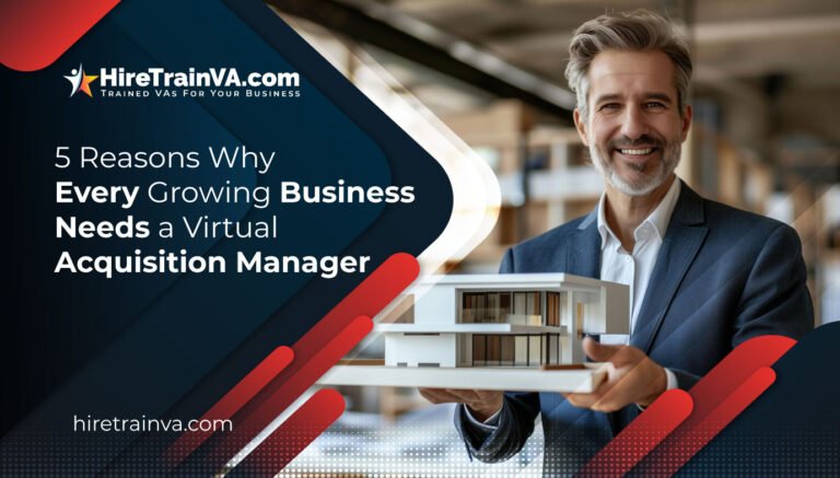 5 Reasons You Need a Virtual Acquisition Manager