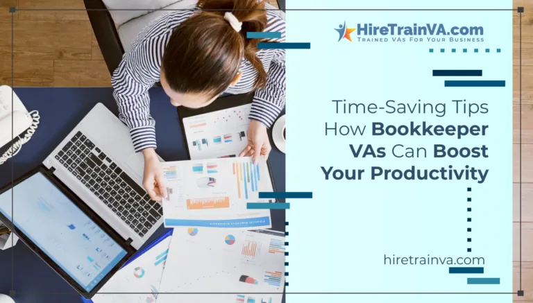 Time-Saving Tips: How Bookkeeper VAs Can Boost Your Productivity