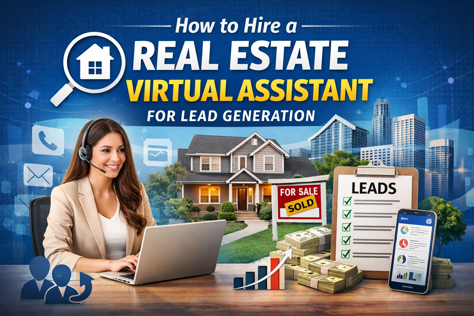 How to Hire a Real Estate Virtual Assistant for Lead Generation
