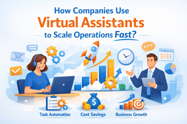 How Companies Use Virtual Assistants to Scale Operations Fast?