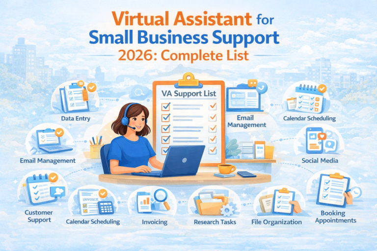 Virtual Assistant for Small Business Support 2026: Complete List