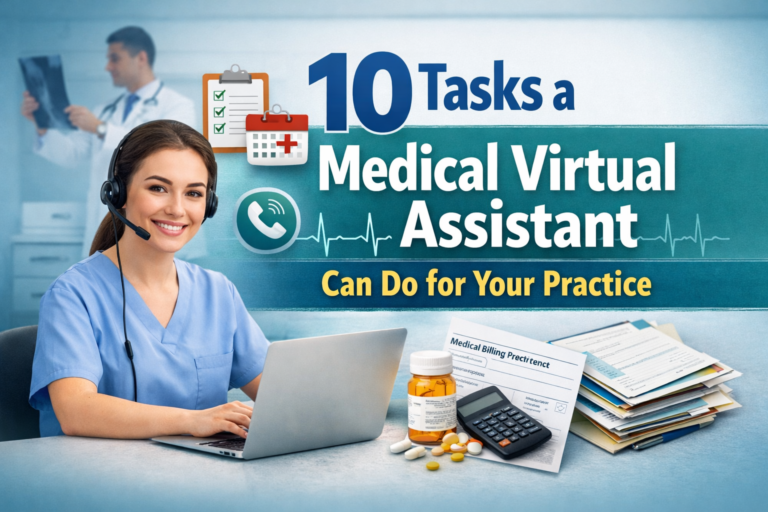 10 Tasks a Medical Virtual Assistant Can Do for Your Practice